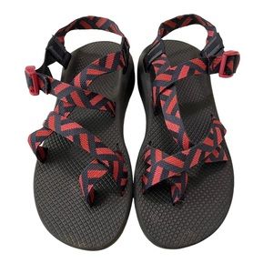 Chaco Women Z/Cloud 2 Covered EclipseStrap Sandals Blue and Pink Size 10